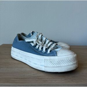 Converse Chuck Taylor All Star Ox Lift Sneakers Indigo Oxide 5.5 Womens
